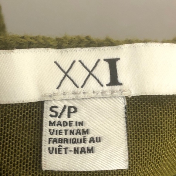 - Womens Olive Green Tank Top. Small. - Picture 2 of 6